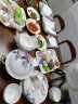 华光国瓷 碗碟套装 骨瓷餐具碗盘碟 欧式家用陶瓷餐具 梦幻卡布里 梦幻卡布里 46头 晒单实拍图