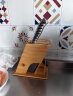 竹韵轩（zhuyunxuan）楠竹创意立式厨房用品刀架刀座收纳架多功能置物刀架 通风刀架 实拍图