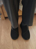 速达美大脚骨糖尿病足鞋拇外翻专用鞋男加宽女脚肿鞋宽松加肥术后老人鞋 男女款-全黑 40 实拍图