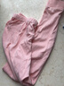 浪莎儿童秋衣秋裤纯棉秋冬季女童保暖内衣套装宝宝女孩学生中大童上衣 粉色小兔 160 建议身高150-160cm 实拍图
