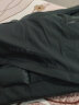 皮尔卡丹（pierre cardin）三防白鸭绒男士羽绒服中长款加厚冬装中年爸爸保暖上衣外套针织 黑色 5XL(建议180-220斤) 实拍图