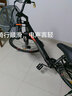 凤凰（Phoenix）电动自行车成人男女士锂电池电动车新国标小型助力电瓶车电单车 L8黑色【单速】26寸辐条轮 20AH电动续航60公里 实拍图
