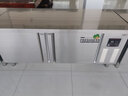 劲福商用冷冻冷藏保鲜工作台酒店厨房冰柜蔬果操作台保鲜柜不锈钢冰箱鲜肉冷冻柜奶茶店设备卧式水吧 1.2m*0.8m*0.8m（层架另购） 冷冻款 实拍图