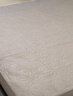 恒源祥A类床笠单件夹棉加厚席梦思床垫保护罩防尘床单床罩床套 水洗棉夹棉抗菌床笠-商务灰 200cm*150cm 【适合4-25cm床垫】 实拍图