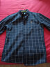 诺贝尔保罗保暖衬衫男士加绒加厚免烫刺绣马标时尚商务休闲中青年格子衬衣 BN8212 藏青格 40 【建议130-150斤】 实拍图