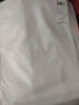 网易严选200g重磅纯棉T恤5A级抑菌不易变形耐水洗夏季短袖男女同款送男生 本白色 XL 实拍图