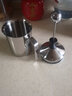 L-BEANS 不锈钢打奶泡器 手动双层打奶器 牛奶打泡器咖啡奶泡壶加厚400ml 奶泡器 实拍图