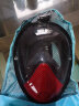 李宁（LI-NING）浮潜面罩全干式呼吸管器潜水镜儿童成人浮潜三宝套装游泳装备 黑红L/XL 晒单实拍图