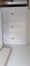 奥尚斯莱 衣柜 现代简约卧室家具木质带转角边柜组合大衣橱白色衣柜 单衣柜  平顶款 六门衣柜 （主柜长2.4米） 实拍图