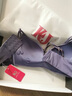 KJ法国内衣女士无钢圈聚拢上托收副乳性感文胸美背小胸罩内裤一套装 浅紫色【单文胸】 75B =34B 实拍图