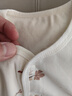 童泰（TONGTAI）婴儿马甲秋冬宝宝夹棉衣服儿童外出上衣TS43J191-DS棕色80cm 实拍图