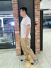 印玛尼 工作服定制印字印logo polo定制翻领短袖工衣文化衫广告衫定做 【A款间色领】白色 XL 实拍图