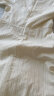 拉夏贝尔（La Chapelle）连衣裙女2023年夏季新款名媛高端轻奢优雅知性气质显瘦中长款裙子 米杏色 M 晒单实拍图