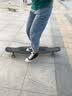 ZBOARDS专业长板dc舞板男生女生刷街代步平花板速降全能板初学滑板 117cm黑云 蓝桥白轮 实拍图