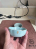 万仟堂（Edenus）主人杯 品茗杯  喝水杯 马克杯 陶瓷茶杯 中式泡茶杯  四季杯 冬·粉青釉 实拍图