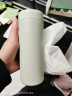 米家旋盖杯 保温杯 316不锈钢真空水杯 便携大容量咖啡杯 500ml白色 晒单实拍图