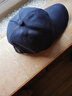 珊诗丽太阳帽子男士春天秋冬季保暖女鸭舌帽遮阳帽运动帽棒球帽旅游钓鱼可调节 藏青色 均码 实拍图