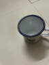 拜杰搪瓷杯怀旧马克杯带盖大容量水杯子老式茶缸子老干部茶杯500ML 晒单实拍图