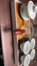 苏氏陶瓷（SUSHI CERAMICS）简约茶盘知雅几何重竹盘面密胺底托新中式储水茶盘 实拍图