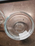 乐美雅透明玻璃碗耐热钢化微波炉碗大小号沙拉碗创意水果碗汤碗饭碗面碗 口径7.5cm【适用于佐料碗】 实拍图