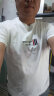 南极人（Nanjiren）【2件装】夏季短袖T恤男士纯棉宽松大码半袖体恤男装上衣服打底衫 T319白色+T519黑色 3XL（160-180斤） 晒单实拍图