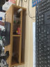 家世华（JIA SHI HUA）台式电脑显示器增高架桌面笔记本屏幕多功能支架键盘置物储物架子 双层松木色 实拍图
