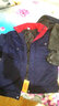 烈焰战队工作服棉衣 男冬季长袖加厚防寒劳保服棉服 汽修车间工作棉袄外套 新式红边棉衣（棉衣上衣） 180（建议155-170斤） 实拍图