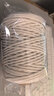 九千谷棉绳粗 捆绑装饰棉线绳编织挂毯绳diy棉绳包粽子线4毫米100米5990 实拍图
