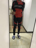 ROGTYO 长袖骑行服套装自行车上衣裤子男女春夏薄款透气排汗骑行装备 RT38-4 XL 实拍图