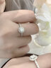CRD克徕帝【现货闪发】圆满钻戒钻石戒指群镶闪耀克拉求婚结婚钻戒 【臻选】共约52分 主石30分D-E色SI 实拍图