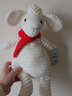 IGNATIUS小羊公仔软萌睡觉抱女孩可爱狐狸毛绒玩具兔子婴儿安抚陪睡布娃娃 【红围巾】白羊 大号全长40cm 实拍图