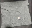 红豆居家（Hodohome）男士纯棉无袖背心四季打底内搭基础汗衫男 麻灰 3XL 185/110  实拍图