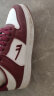 回力女鞋小白鞋女士秋季透气休闲板鞋韩版百搭潮流平底学生潮运动鞋子 酒红 40 实拍图