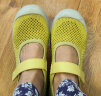 Pansy日本休闲鞋女夏季轻便透气单鞋百搭防滑舒适健步鞋4027 黄色 36 实拍图