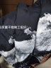 鸭鸭（YAYA）羽绒服男短款2021冬季新款鸭绒连帽冬季韩加厚商务休闲保暖外套Y 黑雪山-YE3B004752D 175/92A 实拍图