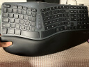多彩（DeLUX）GM901D人体工学键盘 无线蓝牙键盘 拱形键盘 舒适便携人体工学 设计笔记本台式电脑办公  黑色  实拍图