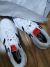阿迪达斯（adidas）男鞋 25冬新款低帮运动鞋耐磨缓震防滑休闲鞋网面透气跑步鞋子男 黑/红/白/回弹缓震/店长主推 44 （内长270mm） 实拍图