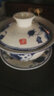 瓷牌茗 青花瓷茶具套装功夫茶具陶瓷整套茶杯盖碗茶海泡茶具礼品礼盒装 12件套青花茶具-礼盒装 实拍图