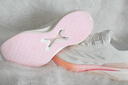 特步【2000公里二代】跑鞋女两千公里耐磨回弹跑鞋体考竞训女跑步鞋 帆白/樱落粉【跑向春天-女】 39.5 实拍图