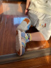 牧童童鞋宝宝凉鞋女夏季1-5岁婴儿机能学步鞋男童软底包头防踢步前鞋 海洋蓝 18码 鞋内长13.5cm 实拍图