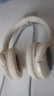 艾本（AIBEN）英语四六级听力耳机大学生四级六级考试调频FM收音机头戴式蓝牙耳机托福雅思专四专八听力考试耳机 C206电池款白色Type-c快充全包耳 标配（耳机） 实拍图