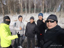 洛克兄弟（ROCKBROS） 秋冬保暖面罩抓绒全脸自行车头套户外防风骑行围脖男女 细灰色 实拍图