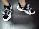 潮小二男鞋2024新款春季潮牌运动休闲平底板鞋青少年百搭轻便工作小白鞋 白灰【2260】增高款 40 实拍图