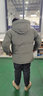 坦博尔羽绒服男短款连帽男士面包服羽绒保暖厚款TF236353 深铬绿 170  实拍图