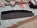 恒源祥恒源祥男士纯棉秋裤男秋冬保暖裤春秋薄款全棉裤打底加肥加大码 （2条装）黑色+深灰 2XL (180) 实拍图