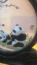 老秀馆蜀绣熊猫刺绣双面绣摆件乔迁礼物中国风特色礼品送老外成都纪念品 蜀绣双面绣-迎春梅（JD发货） 实拍图