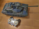 立成丰（LCF）遥控坦克玩具模型车可发射履带式合金对战军事可充电越野男孩礼物 德国豹2A6【金属履带+电动标靶】 实拍图