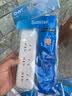 正泰（CHNT）新国标排插 插座一转多/多用插座扩展 插座排插接线板斜五孔插座有线插座 3位5孔总控 1米(1130) 实拍图