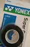 YONEX 尤尼克斯手胶AC102C薄款粘性防滑羽毛球拍把胶吸汗带透气外柄皮 【1卷3条 粘性手感】 AC102黑色 实拍图