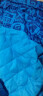 圣笑儿童外套男童冲锋衣外套三防女童洋气可拆卸三合一春秋冬款户外 小字母加棉冲锋衣蓝色 150码建议身高1.4米 实拍图